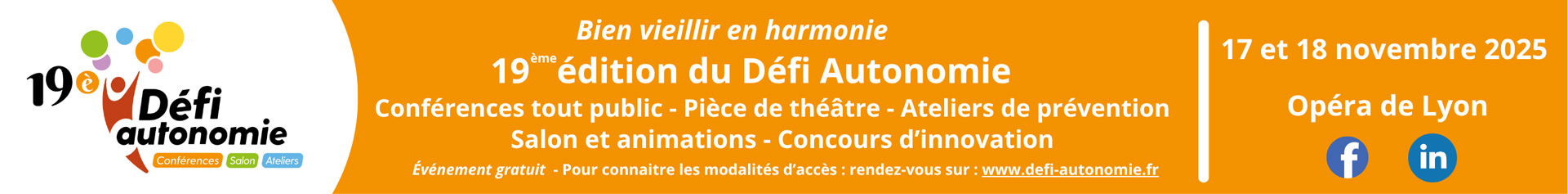 Defi Autonomie 2025 banniere